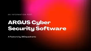 ARGUS Cyber Security Software