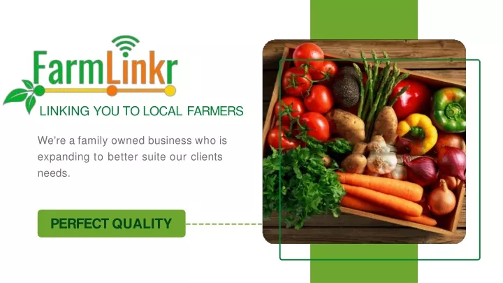 linking you to local farmers