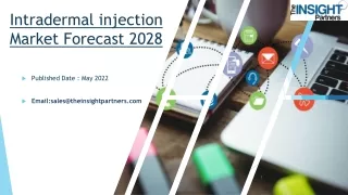 Intradermal injection Market