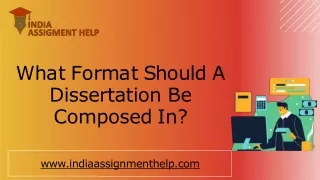 w h a t f o r m a t s h o u l d a dissertation