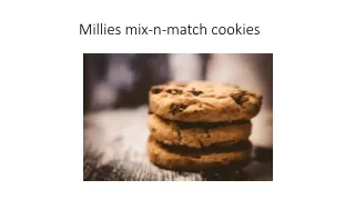 Millies mix-n-match cookies