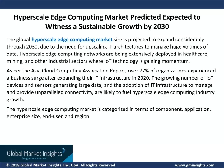 hyperscale edge computing market predicted