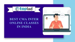 CMA INTER ONLINE CLASSES IN INDIA