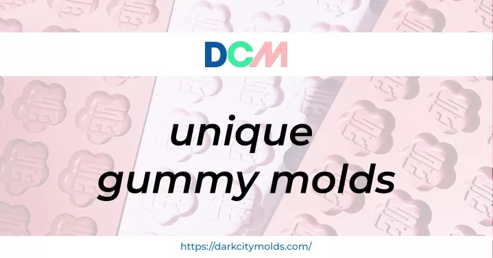 unique gummy molds