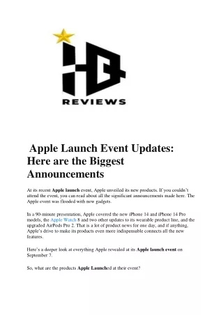 apple launch event updates here are the biggest
