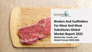 binders and scaffolders for meat and meat