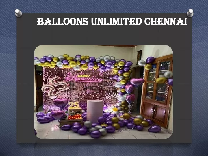 balloons unlimited chennai balloons unlimited