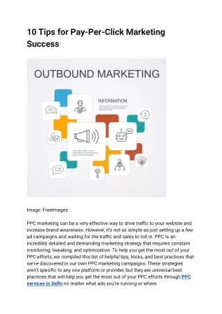 _10 Tips for Pay-Per-Click Marketing Success