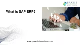 what is sap erp