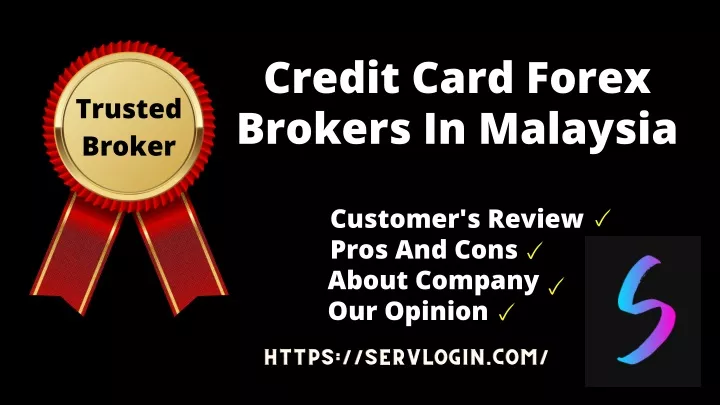 credit card forex brokers in malaysia