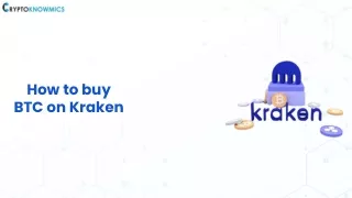 How to buy BTC on Kraken