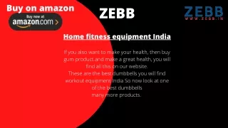 Home fitness equipment India