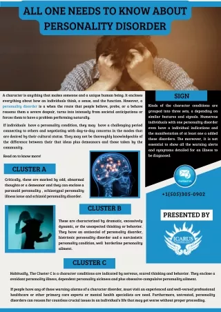 Things To Know About Personality Disorder