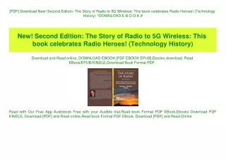 [PDF] Download New! Second Edition The Story of Radio to 5G Wireless This book celebrates Radio Heroes! (Technology Hist
