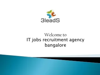 Recruitment Agencies Bangalore