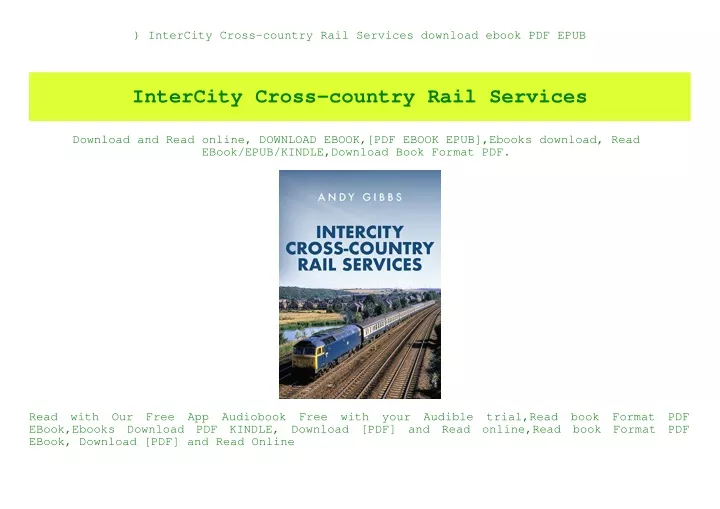 intercity cross country rail services download