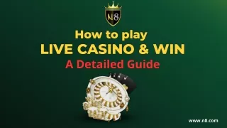 How to play live casino & Win