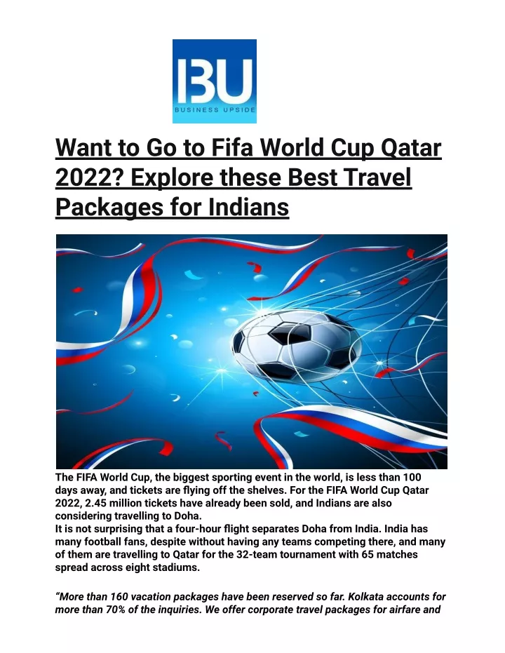 want to go to fifa world cup qatar 2022 explore