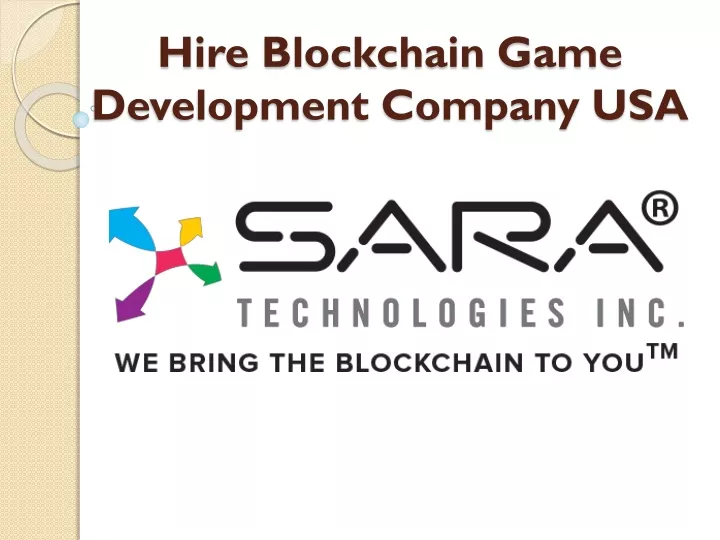 hire blockchain game development company usa