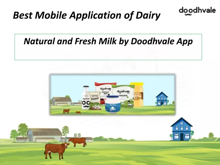 best mobile application of dairy