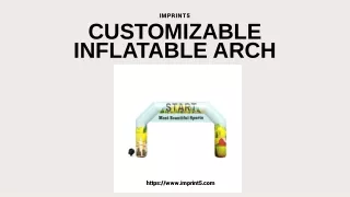 Customizable Inflatable Arch