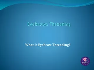 Eyebrows Threading