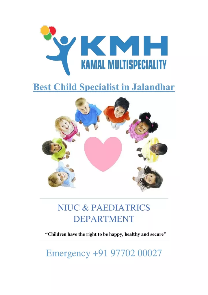 best child specialist in jalandhar