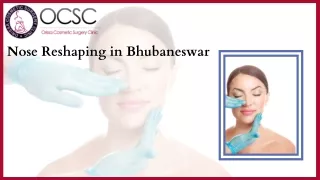 Nose Reshaping in Bhubaneswar