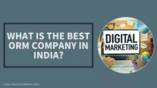 What is the best online reputation management company in Delhi?