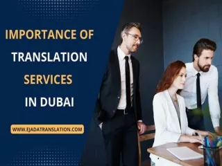 Importance of Translation services in Dubai