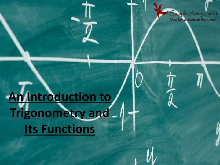 an introduction to trigonometry and its functions