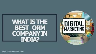 Best Online Reputation Management Company in Delhi