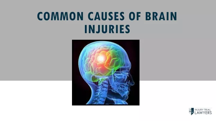 common causes of brain injuries