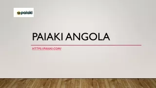 Classificados em Angola | Paiaki