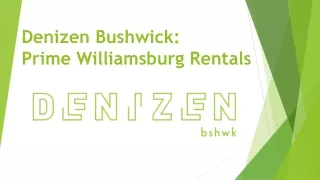 Luxury Apartments for Rent in Brooklyn - Denizen Bushwick