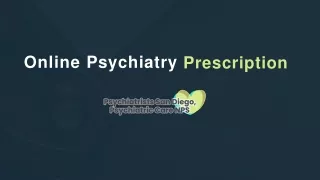 Best Online Psychiatry Prescription Service