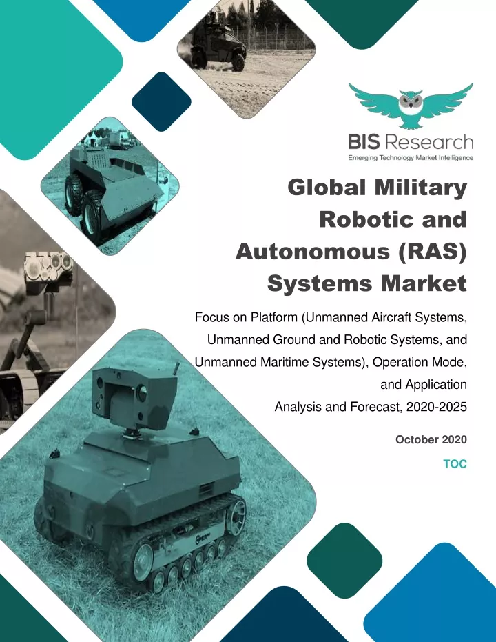 global military robotic and autonomous