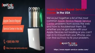 All Apple Device Repair Service Center in the USA
