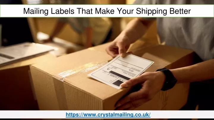mailing labels that make your shipping better