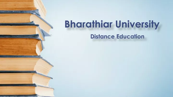 bharathiar university