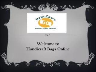 Handicraft Bags Online
