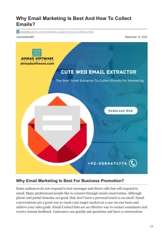 why email marketing is best and how to collect