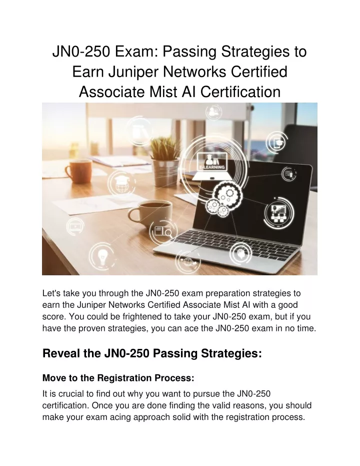jn0 250 exam passing strategies to earn juniper
