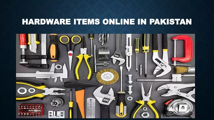 hardware items online in pakistan