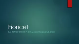 Buy Fioricet Online