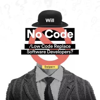Will no codelow code replace software developers (1)