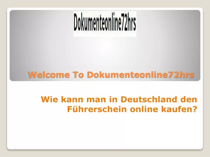 welcome to dokumenteonline72hrs