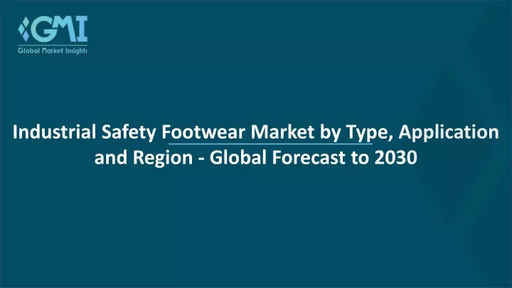 industrial safety footwear market by type