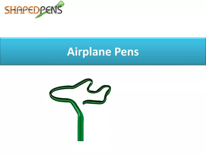 airplane pens