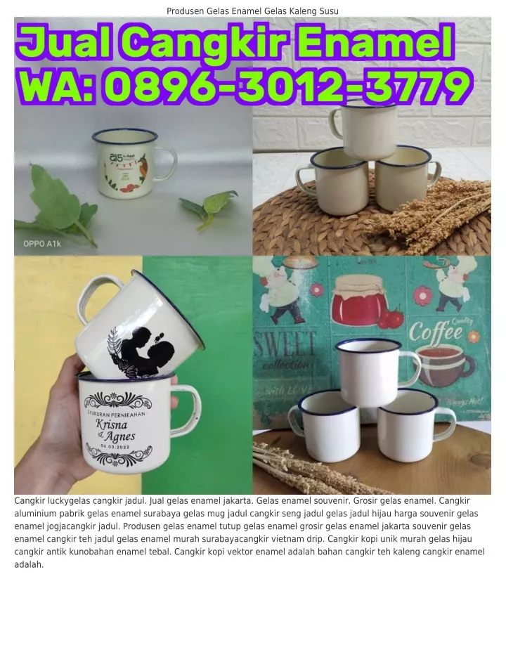 Ppt O8ᑫ6~౩oi2~౩ᜪᜪᑫ Wa Souvenir Pernikahan Gelas Enamel Ukuran Mug Enamel Powerpoint 2135